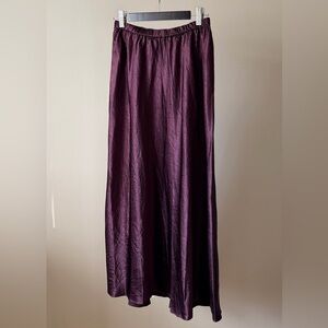 Eileen Fisher Wine Maxi Skirt